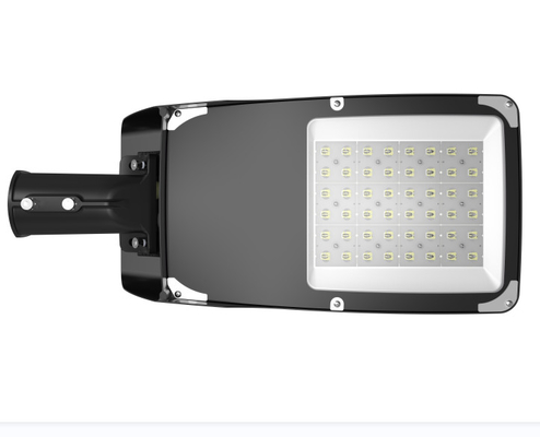 โคมไฟถนน LED กลางแจ้ง 100W ที่อยู่อาศัยไร้สาย Nema พร้อม Smart Sensor