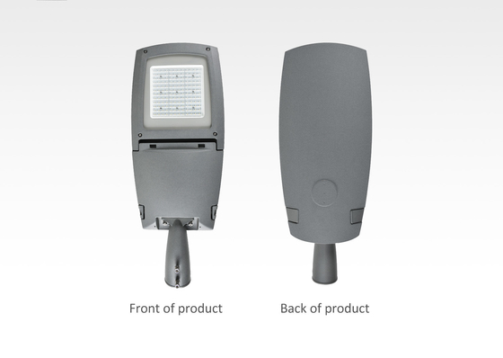 ตัวขับ LED แบบแยกส่วนโคมไฟถนนอลูมิเนียมสำหรับลาน