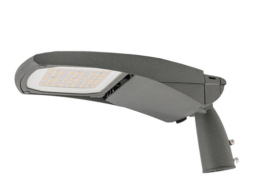 ที่อยู่อาศัยไฟถนนกระจกนิรภัยใสเป็นพิเศษอลูมิเนียม 160lm / W