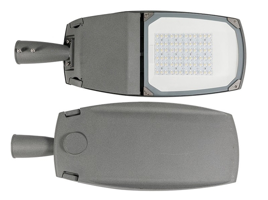 โคมไฟถนน LED 120W ซ็อกเก็ตสีเทา / ดำ / เทาเข้ม NEMA / ZHAGA