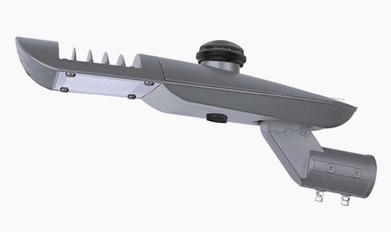 ที่อยู่อาศัยเปลือกไฟถนน LED กลางแจ้ง 40W พร้อมโคมไฟถนนกระจกนิรภัย