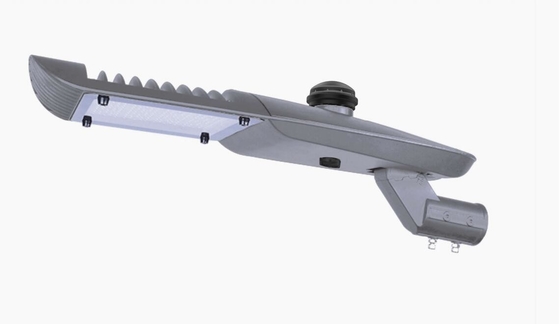 200w 140lm/W ไฟถนน LED สีดำหล่ออลูมิเนียมกำลังลูเมนสูง