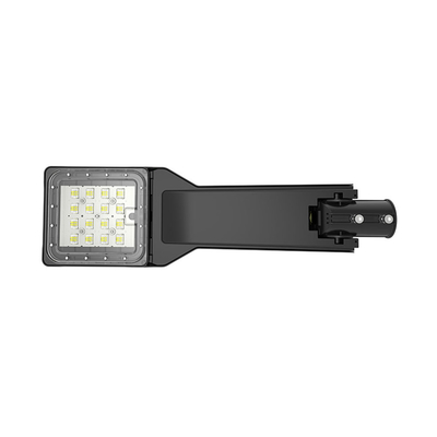 ประเภทเลนส์ไฟถนน LED กลางแจ้งตัวเรือนอลูมิเนียมหล่อกันน้ำ