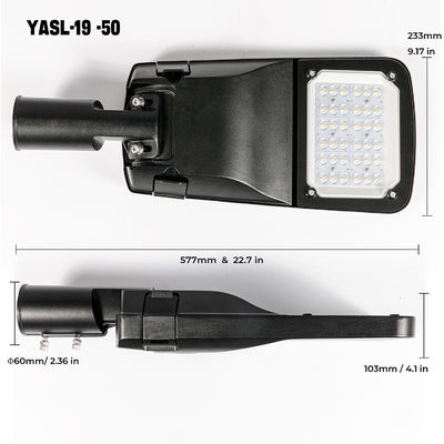 120 - 170lm / W ไฟถนน LED กลางแจ้งสำหรับถนนสายหลักทางสูงสะพานลอยสะพานลอยทางเท้า