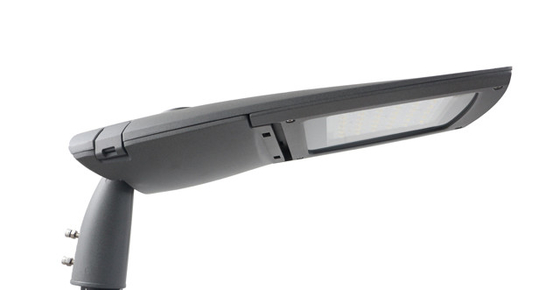 โคมไฟถนน LED อะลูมิเนียม ลูเมนสูง โคมถนน LED สีเทา 80W - 150W