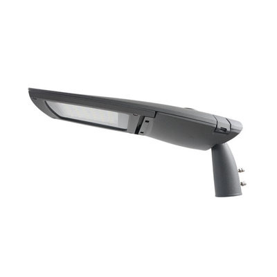 Die Casting อลูมิเนียมกันน้ำไฟถนน LED 3000 - 6500K ที่อยู่อาศัยโคมไฟถนนสีดำ