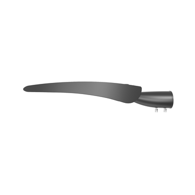 High Lumen Output ไฟถนนอลูมิเนียมกลางแจ้ง 120lm / W 80w IP66 IK08 โคมไฟถนนสำหรับทางหลวง