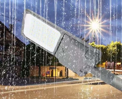 120 องศามุมรังสี CRI 80 LED ไฟฟ้าถนนสําหรับการประปาถนนที่ประหยัดพลังงาน