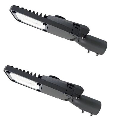 ไฟกลางแจ้งที่ฉลาด อุปกรณ์ฟรี ประสิทธิภาพสูง 130 lm / w Led street light คนโยงแบบ Die