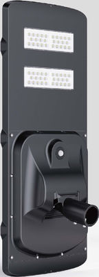 80W โฮสติกไฟถนน 2700k 5050 ชิปและแบตเตอรี่ 1 โมดูลแสงอาทิตย์ 15 องศาปรับ