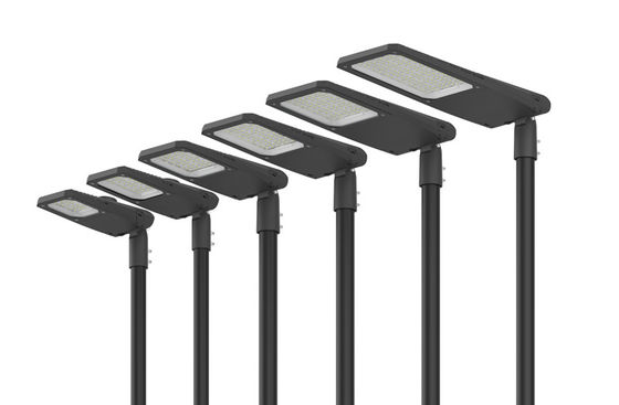 ทางด่วนภายนอก IK08 กันน้ํา ip66 smd 3030 chipdie ท่ออลูมิเนียม 50w 60w 80w ภายนอก LED ถนนแสง