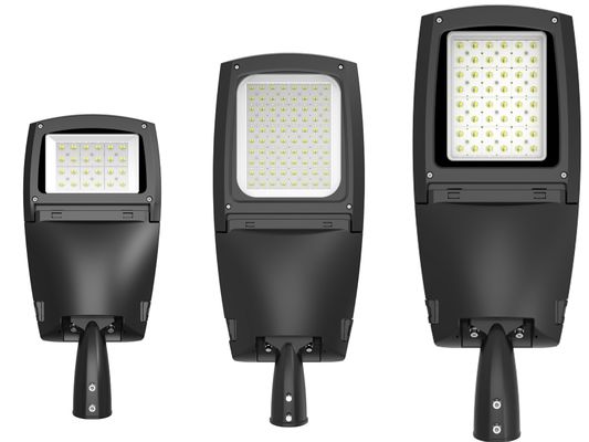 โลเมเนอเรอร์แบบเจาะฉายอลูมิเนียม แสงถนน 120 Lm/w ประสิทธิภาพ 18000 ลูเมน 40W/80W/150W 3000-6500K IP66