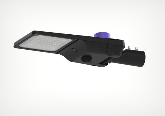 120° มุมรังสี อลูมิเนียม LED Street Light สําหรับ -20C-50C การส่องแสงทางถนน