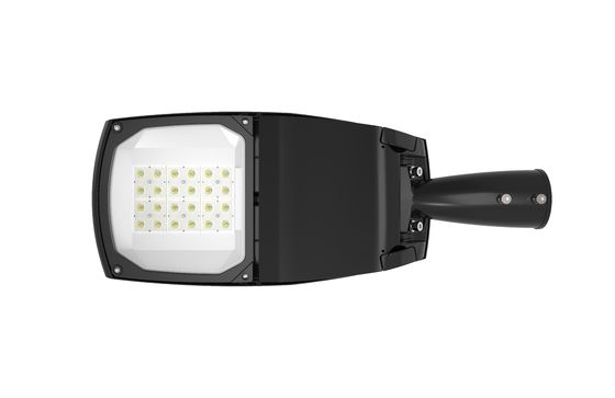 โคมไฟถนน LED ระดับการป้องกัน IP66 อายุการใช้งานยาวนาน 70000 ชม. ขนาดหลอดไฟ 60 มม.