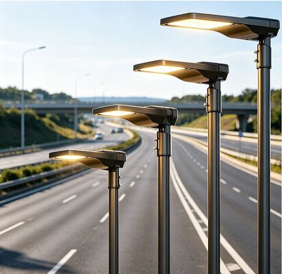 130lm/W 6500K ไฟสว่างกลางแจ้ง LED 30W 50W 80W 100W 120W 150W 200W 250W IP66 IK09 การรับประกัน 5 ปี