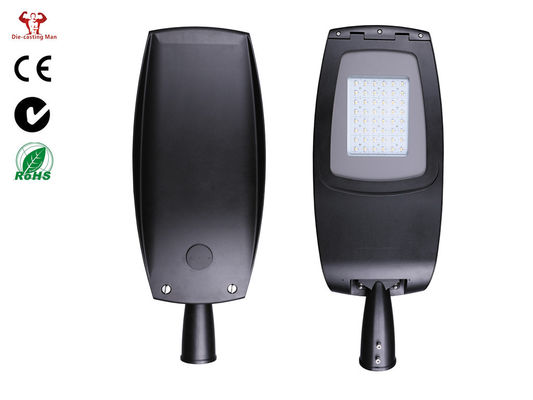 ที่อยู่อาศัยไฟ LED อลูมิเนียมที่อยู่อาศัยหลอดไฟ LED สีดำและสีเทาลูเมนสูง