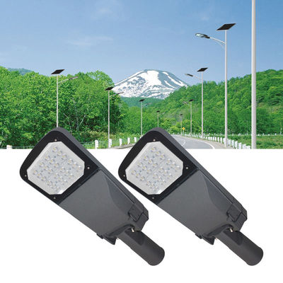 ไฟถนน LED อลูมิเนียม 3000K-6500K 17250-19500 ลูเมน รับประกัน 5 ปี กันน้ำ
